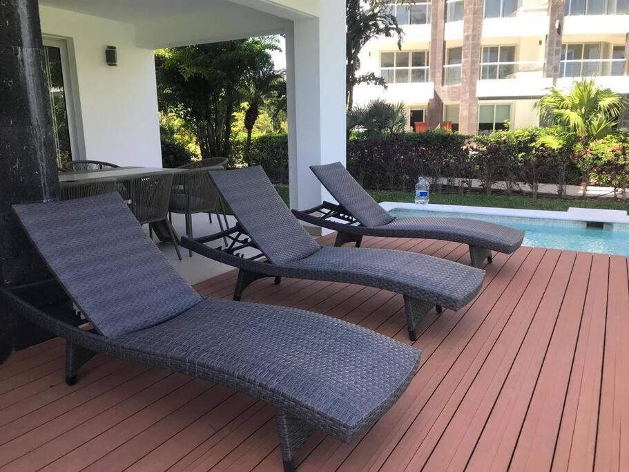 Condo/ Depa - Marea Azul - ปลายาเดลการ์เมน ภายนอก รูปภาพ